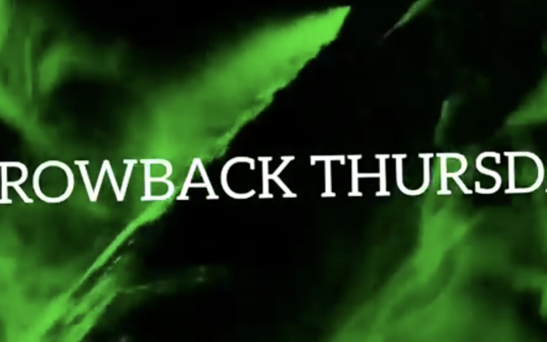 Throwback Thursday